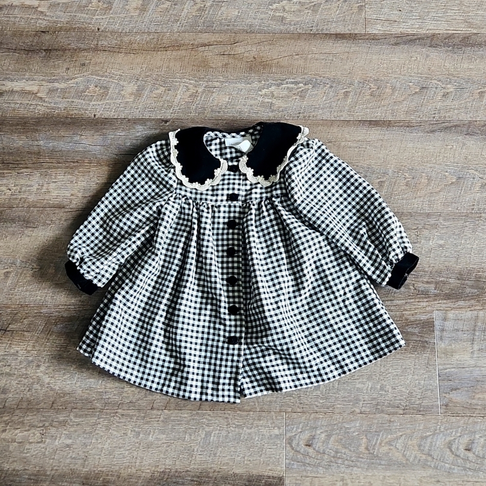 Vintage plaid coat